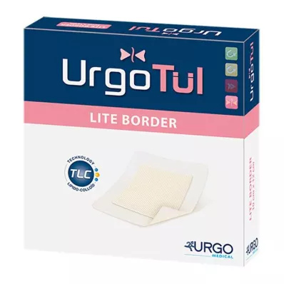 URGOTÜL Lite Border 8x8 cm bandaj, 10 adet URGOTÜL Lite Border 8x8 cm bandaj, 10 adet