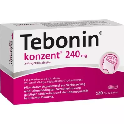 TEBONIN konzent 240 mg film kaplı tablet, 120 adet