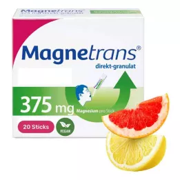 MAGNETRANS doğrudan 375 mg granül, 20 adet