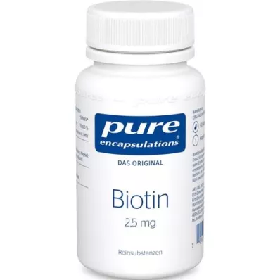 PURE ENCAPSULATIONS Biotin 2,5 mg kapsül, 60 adet