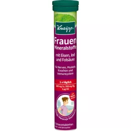 KNEIPP Kadın mineralleri efervesan tabletleri, 15 adet