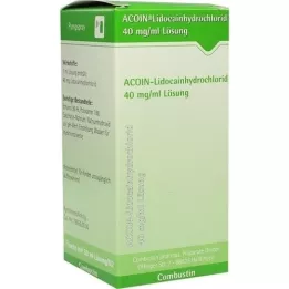 ACOIN-Lidokain hidroklorür 40 mg/ml çözelti, 50 ml
