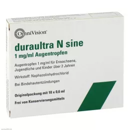 DURAULTRA N sine göz damlası, 10X0,6 ml
