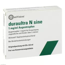 DURAULTRA N sine göz damlası, 20X0,6 ml
