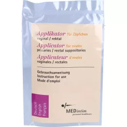 VAGINAL APPLIKATOR fitiller için, 3 adet