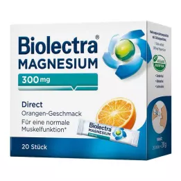 Biolectra Magnezyum Direkt Portakal Peletleri, 20 adet
