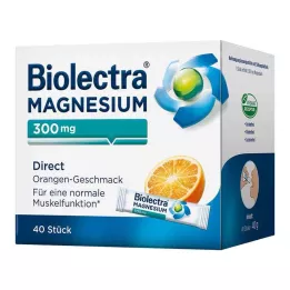 Biolectra Magnezyum Direkt Portakal Peletleri, 40 adet