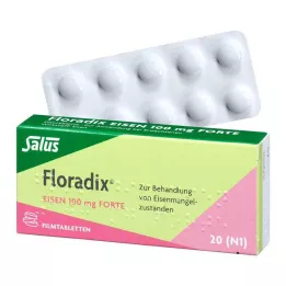 Floradix demir 100 mg forte film kaplı tablet, 20 adet