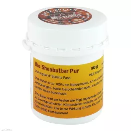 SHEABUTTER Organik saf rafine edilmemiş, 100 g