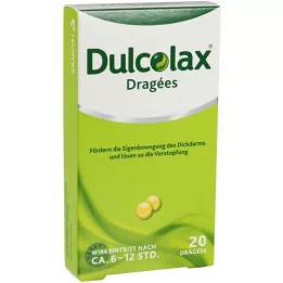DULCOLAX Draje enterik kaplı tabletler, 20 adet