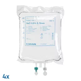 KOCHSALZLÖSUNG %0,9 B.Braun durulama solüsyonu Ecob.Click, 4X3000 ml