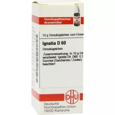 IGNATIA D 60 globül, 10 g IGNATIA D 60 globül, 10 g