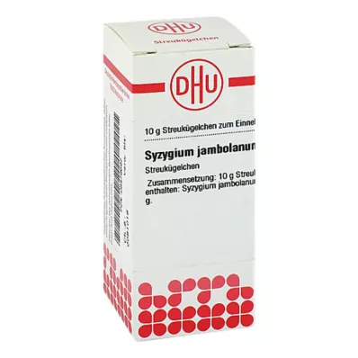 SYZYGIUM JAMBOLANUM D 3 globül, 10 g