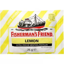 FISHERMANS FRIEND Şekersiz limon pastilleri, 25 g