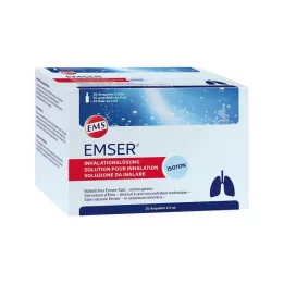 EMSER İnhalasyon çözeltisi, 20 adet