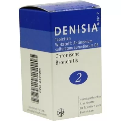 DENISIA 2 kronik bronşit tableti, 80 adet