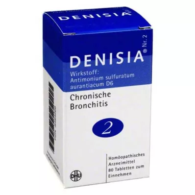 DENISIA 2 kronik bronşit tableti, 80 adet DENISIA 2 kronik bronşit tableti, 80 adet