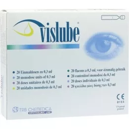 VISLUBE Tek kullanımlık dozlar, 20X0,3 ml