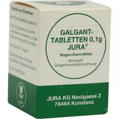 GALGANTTABLETTEN 0,1 g Jura, 100 adet