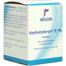 KEPHALODORON %0,1 tablet, 250 adet