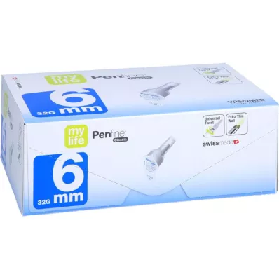 MYLIFE Penfine Classic iğneler 6 mm, 100 adet