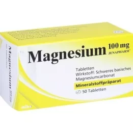 MAGNESIUM 100 mg Jenapharm tablet, 50 adet