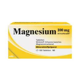 MAGNESIUM 100 mg Jenapharm tablet, 50 adet