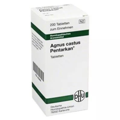 DHU Agnus castus Pentarkan tabletleri, 200 adet