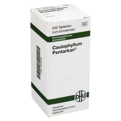 CAULOPHYLLUM PENTARKAN Tabletler, 200 adet
