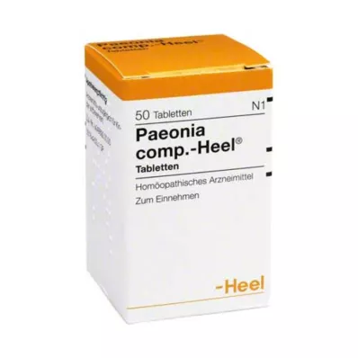 Paeonia comp.HEEL tabletler, 50 adet Paeonia comp.HEEL tabletler, 50 adet