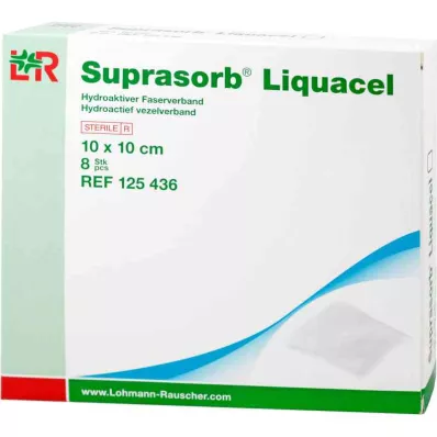 Suprasorb Liquacel Hydroact.fiber konnektör 10x10 cm (8 adet)