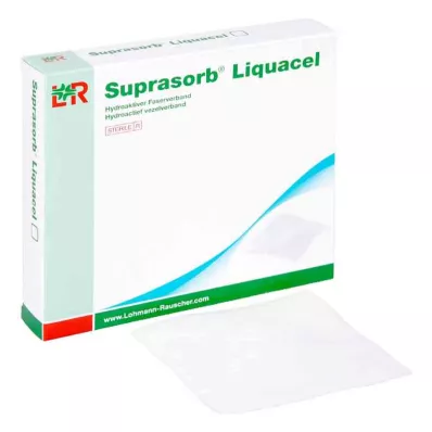 Suprasorb Liquacel hidroakt. fiber konnektör 15x15 cm (4 adet) Suprasorb Liquacel hidroakt. fiber konnektör 15x15 cm (4 adet)