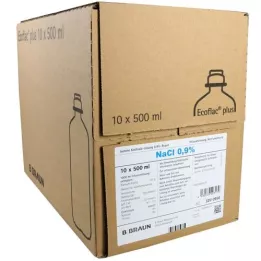 ISOTONE Salin solüsyonu %0,9 Braun Ecoflac Plus, 10X500 ml