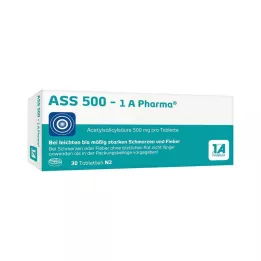 ASS 500-1A İlaç Tabletleri, 30 adet