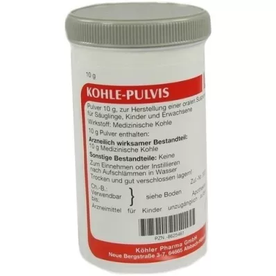 KOHLE pulvis tozu, 10 g