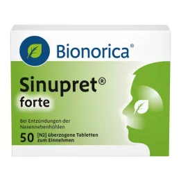SINUPRET forte kaplı tabletler, 50 adet