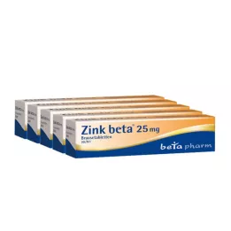 Çinko Beta 25 efervesan tablet, 100 adet