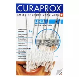 CURAPROX LS 635 Diş arası fırçası orta boy, 8 adet