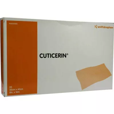 Cuticerin 20x40cm sallı gazlı bez, 25 adet