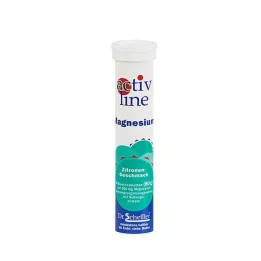 ACTIVLINE Magnezyum Limon Efervesan Tablet, 20 Kapsül