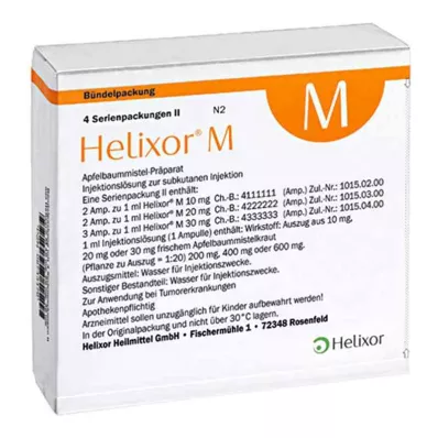 Helixor M serisi paket Ii ampuller (4x7 adet) Helixor M serisi paket Ii ampuller (4x7 adet)