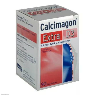 Calcimagon Extra D3 çiğneme tabletleri, 90 adet Calcimagon Extra D3 çiğneme tabletleri, 90 adet