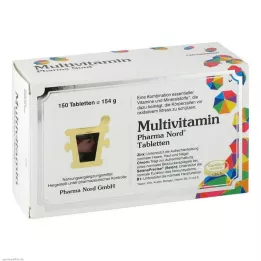 MULTIVITAMIN PHARMA Nord tabletleri, 150 adet