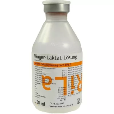 RINGER LAKTAT Plastik çözelti, 250 ml