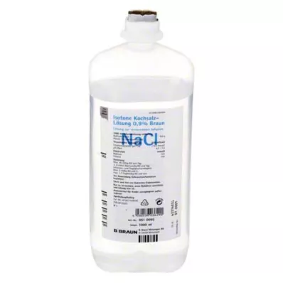 ISOTONE Salin solüsyonu %0,9 Braun Ecoflac Plus, 1000 ml ISOTONE Salin solüsyonu %0,9 Braun Ecoflac Plus, 1000 ml