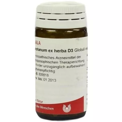 ABROTANUM EX Herba D 3 globül, 20 g
