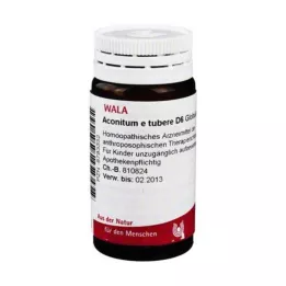 ACONITUM E tubere D 6 globül, 20 g