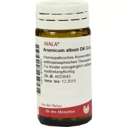 ARSENICUM ALBUM D 6 globül, 20 g