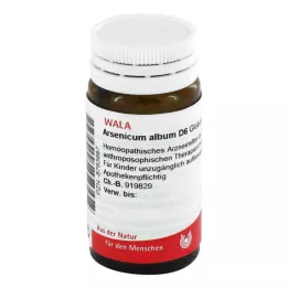 ARSENICUM ALBUM D 6 globül, 20 g
