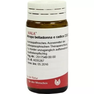 ATROPA belladonna e Radix D 30 globül, 20 g